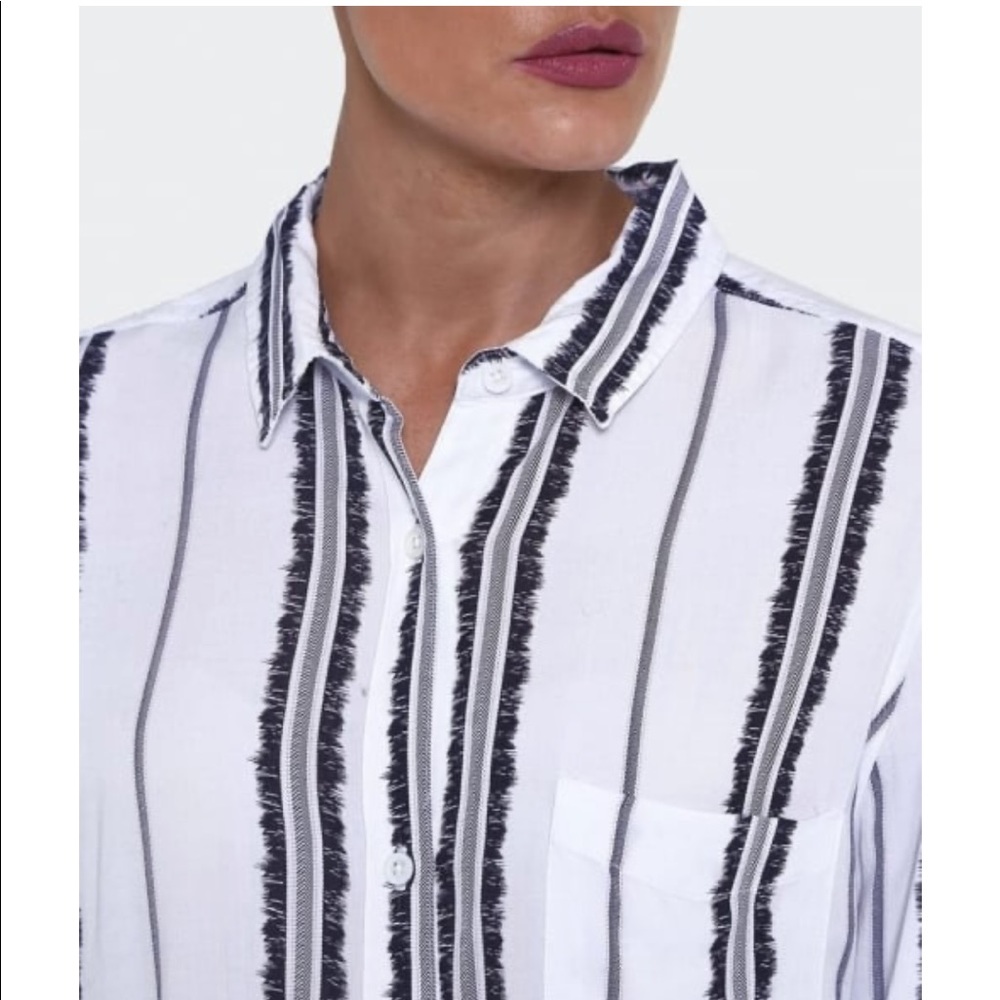 Rails Dana Feather Stripe Top - image 2